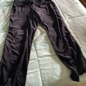 Old Navy Velour Intimates Pants Black size M